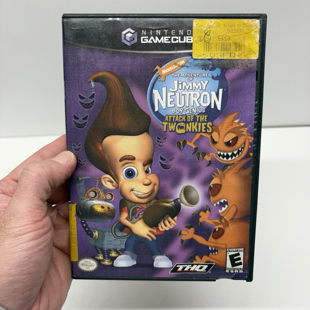 Jimmy Neutron Boy Genius: Attack of the Twonkies Nintendo GameCube 2004